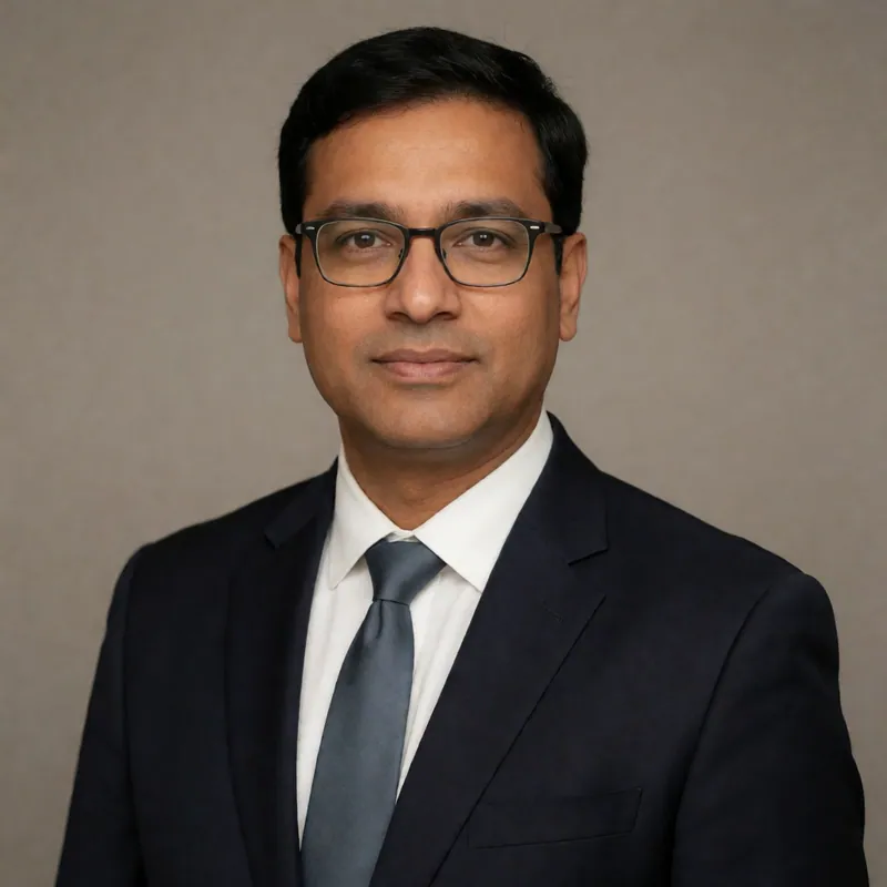 Amit Chaudhury, funeral director